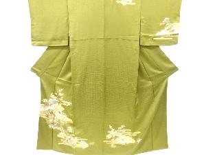 リサイクル　金彩平安人物に松竹梅模様訪問着